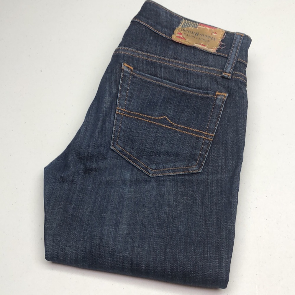 RALPH LAUREN DENIM SUPPLY SKINNY JEANS 26x32 ⭐️
